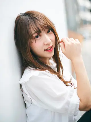 ロング カラー ＊くせ毛に特化＊ 【yun】のヘアスタイル