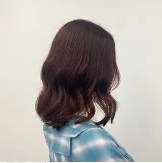 ミディアム 透明感/艶髪/💖 トレンドスタイル💖のヘアスタイル