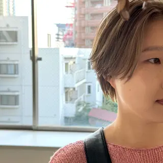ショート カラー 田畑 智規のヘアスタイル