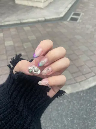 ネイル GO TODAY SHAiRE SALON  岡山店所属・SUE; タケウチのネイルデザイン