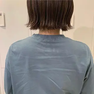 ミディアム カラー 髪質改善ストレート/ 東徳嶺 みくのヘアスタイル