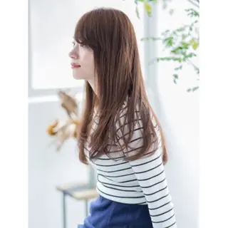 ミディアム SHINY シャイニー千住大橋のヘアスタイル