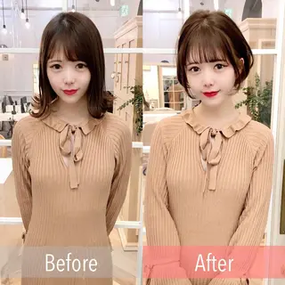 ショート カラー パーマ NoWL所属・大人可愛いショート* NoWL栗原隆成のヘアスタイル