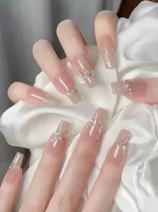 セミロング フローラネイルエステ所属・Nail Nailのネイルデザイン