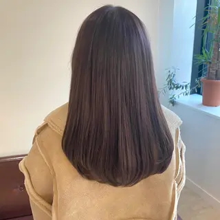 セミロング 吉原 みえのヘアスタイル