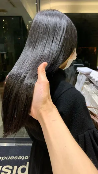 ロング タンバルモリパーマ 礒井メンキのヘアスタイル