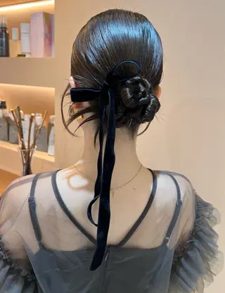 セミロング ヘアアレンジ ✨カチモリ✨レイヤー 韓国ヘア🇰🇷ゆいのヘアスタイル