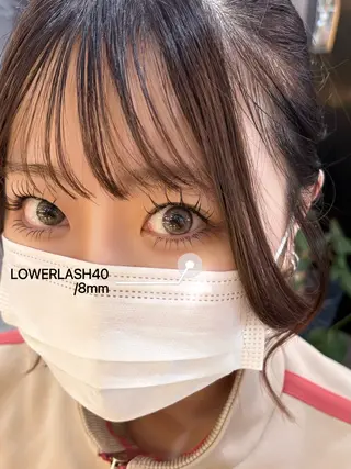 マツエク・マツパ OLIVIA EBISU店長　丹野のマツエク・マツパデザイン