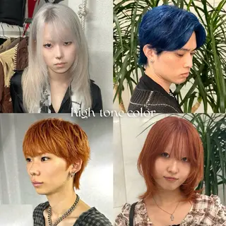 ロング カラー メンズ マエダルイ🌐 韓国ヘア🌐博多のヘアスタイル