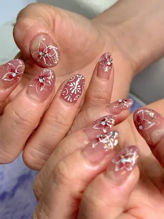 ネイル chieko'nail所属・CHILL NAIL 読谷のネイルデザイン