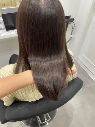 セミロング カラー 髪質改善🌸 loki/板坂朋香のヘアスタイル