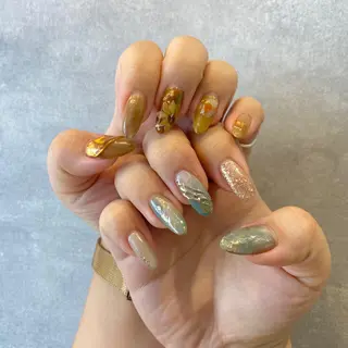 ネイル happiness プライベートサロンのネイルデザイン