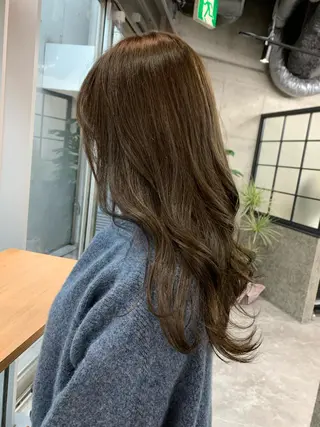 ロング カラー Leben所属・垢抜けヘア♡柔らかい カラー/mihoのヘアスタイル