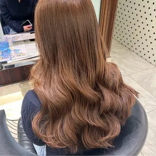 ロング カラー 篠谷 悠衣のヘアスタイル