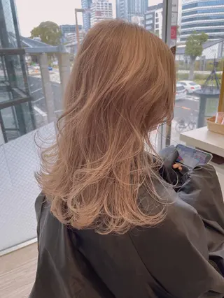 ロング BRIDGE HAIR所属・BRIDGE あきらのヘアスタイル