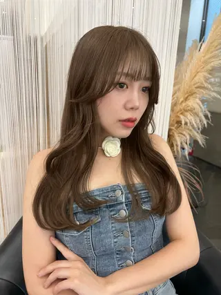 ロング Parve  Mix /板野妃莉のヘアスタイル