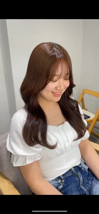 似合わせ前髪／ 小顔カット🎀そうのヘアスタイル