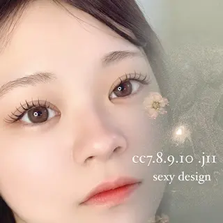マツエク・マツパ Poppo所属・poppo有働 ひかりのマツエク・マツパデザイン