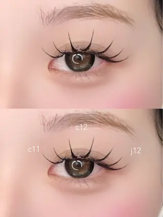 マツエク・マツパ KKSBeauty 🍒のマツエク・マツパデザイン