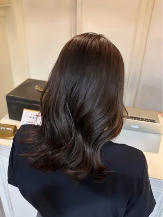 セミロング カラー 【roro】 karinのヘアスタイル