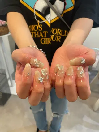 ネイル 束感まつ毛/ネイル/ LED♥KIRARAのマツエク・マツパデザイン