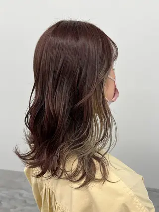 カラー 韓国style Mifūのヘアスタイル