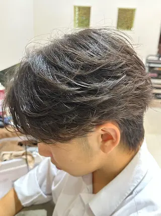 メンズ alu・arika オケシ リョウダイのヘアスタイル