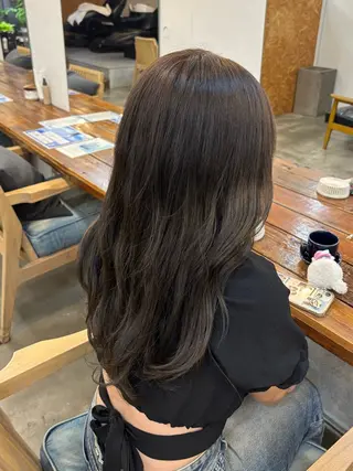 ロング カラー カットモデル募集中 yukari🌷のヘアスタイル