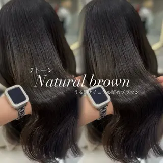 ロング カラー うる艶カラー×韓国 ヘア/Yumi🎀のヘアスタイル