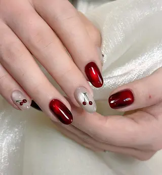 ネイル RAFFINE haru🦋🩵のネイルデザイン