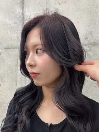 カラー Ops hair大名店所属・ハイケアブリーチ/ カラー/りおん☘️のヘアスタイル