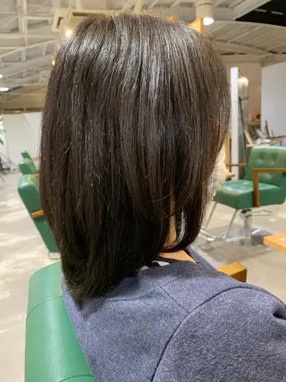 ミディアム 藤倉 翔平のヘアスタイル