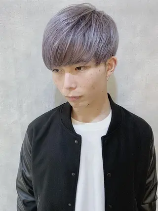 ショート メンズ MOU namba ムウナンバのヘアスタイル