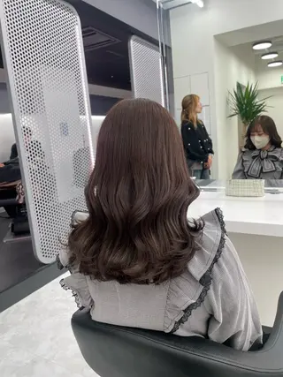 ミディアム 🤍韓国トレンド ヘア🤍miku🤍のヘアスタイル