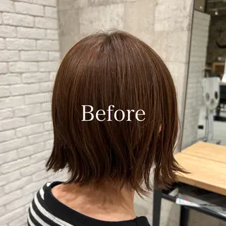 ミディアム カラー レディースヘア💫 加藤たいが🐯のヘアスタイル