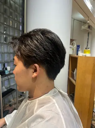 ショート メンズ カット/パーマモデル 募集🩵　yukaのヘアスタイル