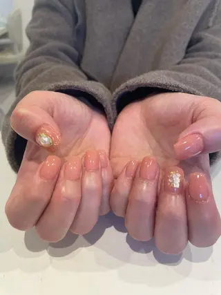 ネイル 束感まつ毛/ネイル/ LED♥KIRARAのマツエク・マツパデザイン