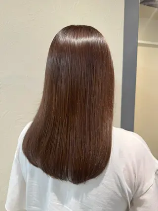 ミディアム カラー 酒井 那乃羽のヘアスタイル