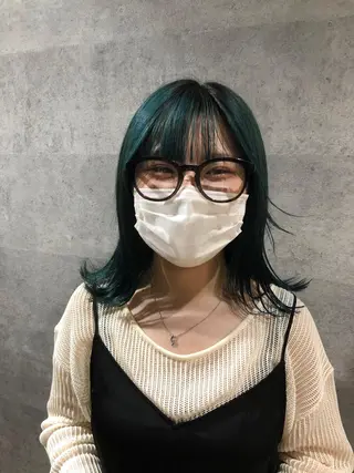 カラー the OSCAR所属・韓国ヘアスタイリスト Harukaのヘアスタイル