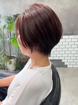 ショート カラー 内藤　宏紀 tidasmileのヘアスタイル