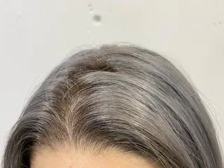 ミディアム カラー Piaコータロー ハイトーン&‪ボブのヘアスタイル