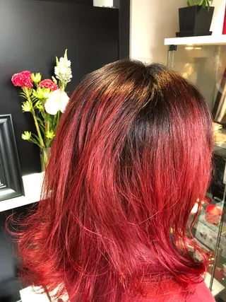 ミディアム カラー 立川、北口.ans 黒木 和大のヘアスタイル