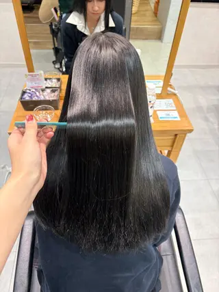セミロング カラーモデル募集 ✨🤍モモハ🤍✨のヘアスタイル