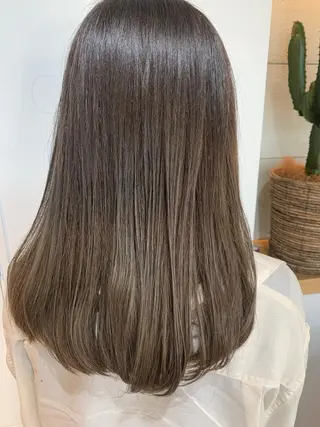 ロング N゚秋田店【副店長】 aiのヘアスタイル