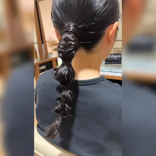 ヘアアレンジ 【eight宿河原】 すぎもとはづきのヘアスタイル