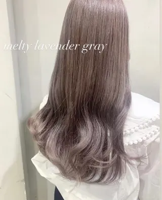 ロング カラー ワンホン/韓国ヘア 🤍amiのヘアスタイル