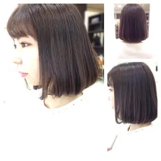 ミディアム いけだ ゆうのヘアスタイル
