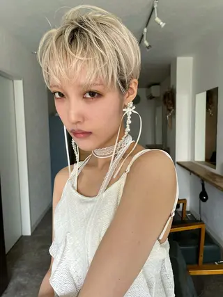 ショート カラー 金井京介/レイヤー /ボブパーマのヘアスタイル