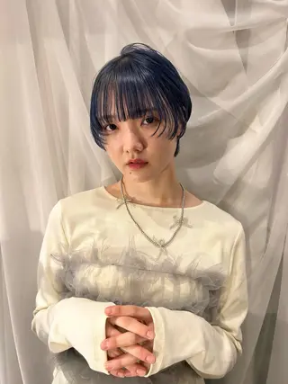 ショート ヘアアレンジ 藤原 あかりのヘアスタイル