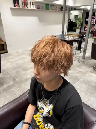 カラー メンズ 大名/透明感カラー/ 中明度カラー/徹平のヘアスタイル